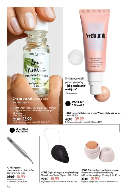Oriflame - gazetka promocyjna Katalog 13/2026 od środy 09.09 do wtorku 29.09 - strona 72