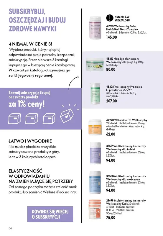 Oriflame - gazetka promocyjna Katalog 13/2026 od środy 09.09 do wtorku 29.09 - strona 86