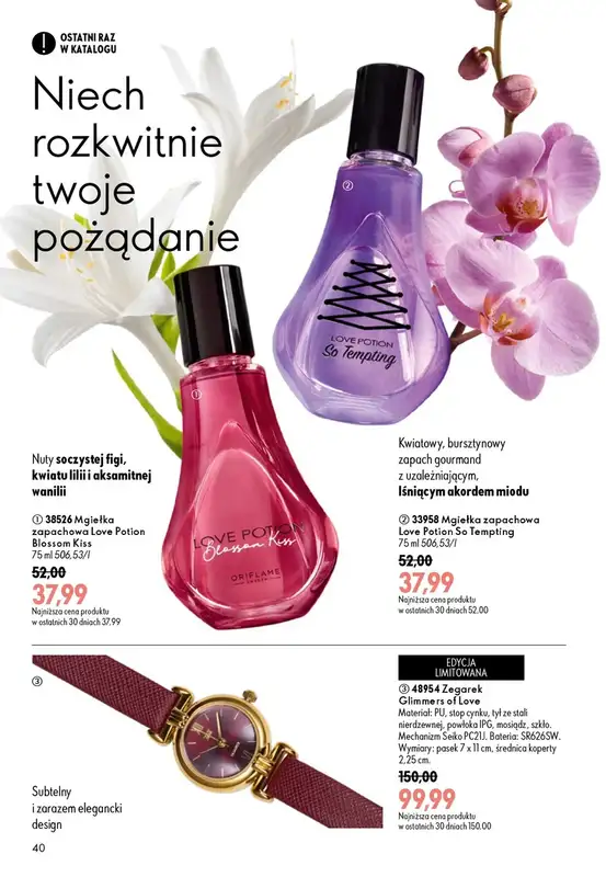 Oriflame - gazetka promocyjna Katalog 13/2026 od środy 09.09 do wtorku 29.09 - strona 40