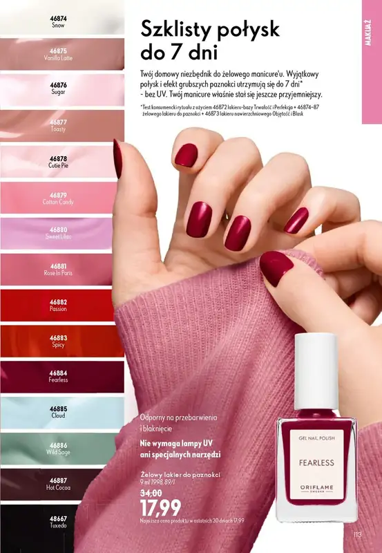Oriflame - gazetka promocyjna Katalog 13/2026 od środy 09.09 do wtorku 29.09 - strona 113