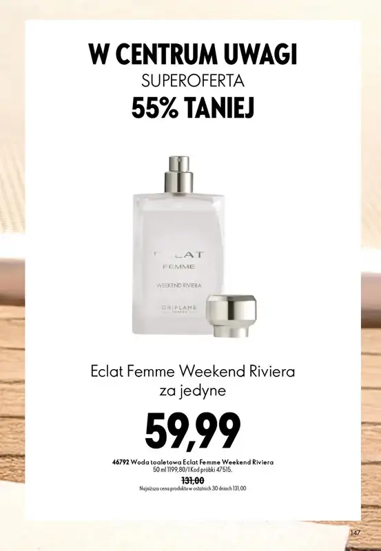 Oriflame - gazetka promocyjna Katalog 13/2026 od środy 09.09 do wtorku 29.09 - strona 147