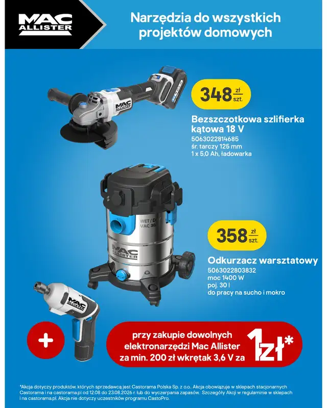 Castorama - gazetka promocyjna Budowa i remont od wtorku 18.08 do niedzieli 23.08 - strona 25