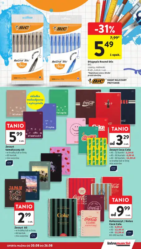 Intermarche - gazetka promocyjna Gazetka od czwartku 20.08 do środy 26.08 - strona 9