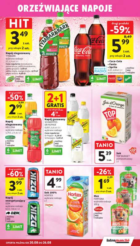 Intermarche - gazetka promocyjna Gazetka od czwartku 20.08 do środy 26.08 - strona 31
