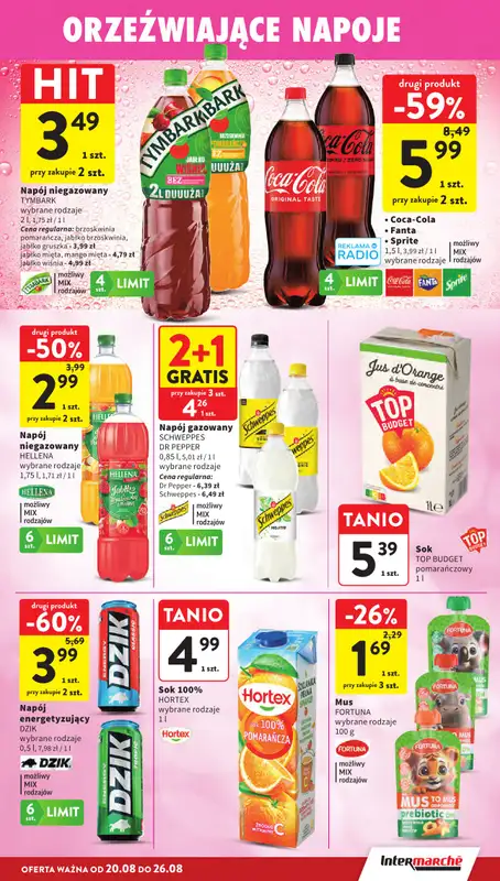 Intermarche - gazetka promocyjna Gazetka od czwartku 20.08 do środy 26.08 - strona 31