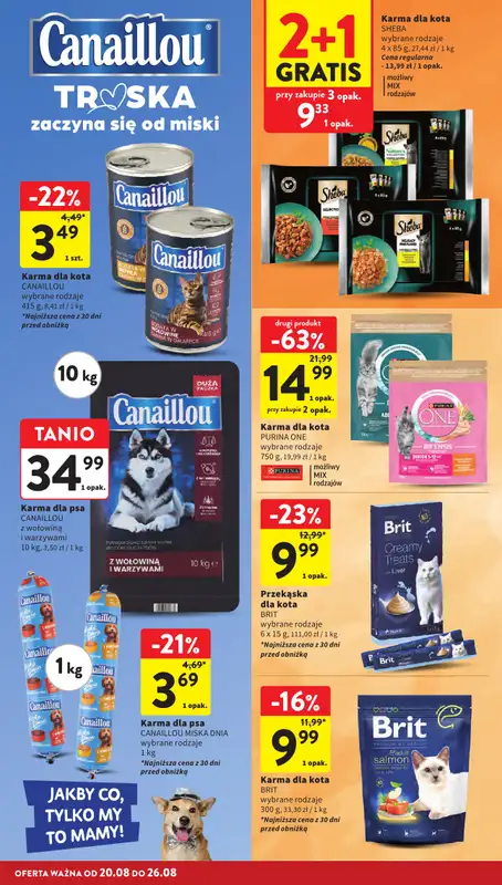 Intermarche - gazetka promocyjna Gazetka od czwartku 20.08 do środy 26.08 - strona 36