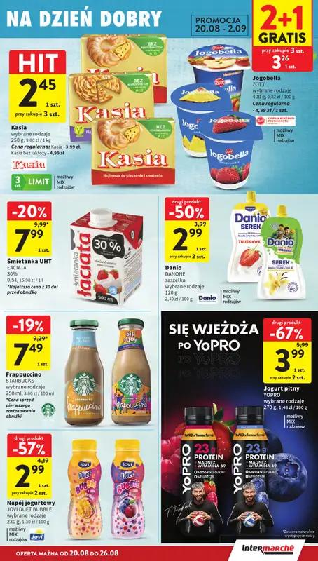Intermarche - gazetka promocyjna Gazetka od czwartku 20.08 do środy 26.08 - strona 23