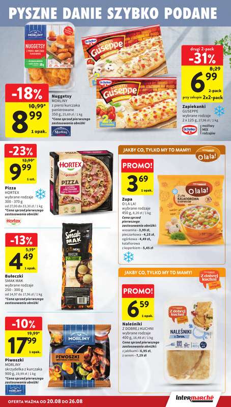 Intermarche - gazetka promocyjna Gazetka od czwartku 20.08 do środy 26.08 - strona 21