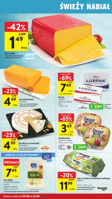 Intermarche - gazetka promocyjna Gazetka od czwartku 20.08 do środy 26.08 - strona 22