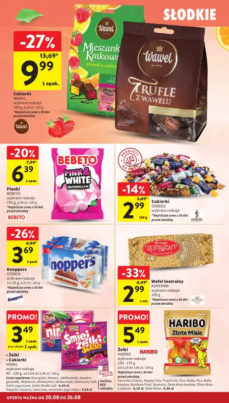 Intermarche - gazetka promocyjna Gazetka od czwartku 20.08 do środy 26.08 - strona 28