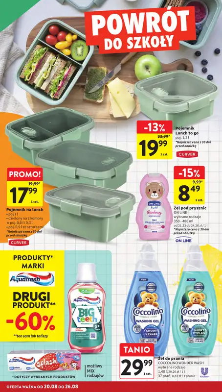 Intermarche - gazetka promocyjna Gazetka od czwartku 20.08 do środy 26.08 - strona 10