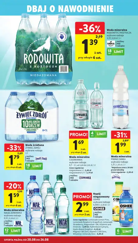 Intermarche - gazetka promocyjna Gazetka od czwartku 20.08 do środy 26.08 - strona 32