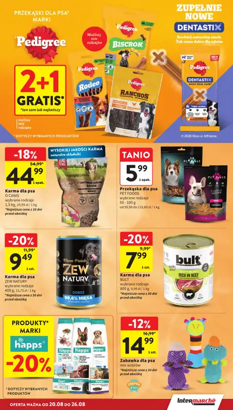 Intermarche - gazetka promocyjna Gazetka od czwartku 20.08 do środy 26.08 - strona 37