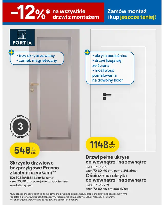 Castorama - gazetka promocyjna Drzwi i podłogi od wtorku 18.08 do niedzieli 23.08 - strona 4