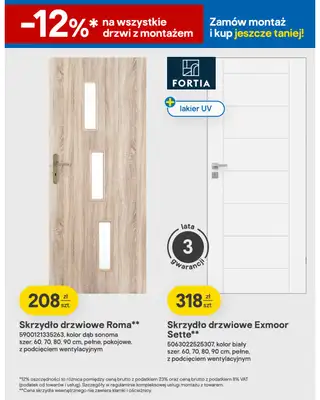 Castorama - gazetka promocyjna Drzwi i podłogi od wtorku 18.08 do niedzieli 23.08 - strona 6