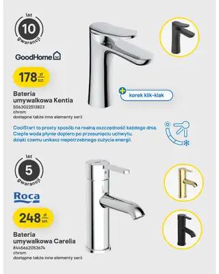 Castorama - gazetka promocyjna Łazienka i kuchnia od wtorku 18.08 do niedzieli 23.08 - strona 4