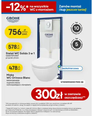 Castorama - gazetka promocyjna Łazienka i kuchnia od wtorku 18.08 do niedzieli 23.08 - strona 2