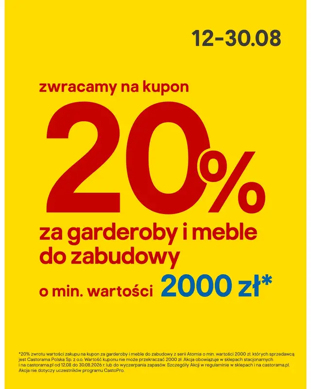 Castorama - gazetka promocyjna Łazienka i kuchnia od wtorku 18.08 do niedzieli 23.08 - strona 21