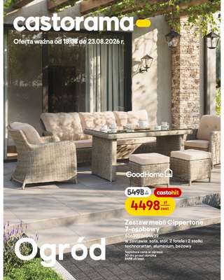 Castorama - gazetka promocyjna Ogród od wtorku 18.08 do niedzieli 23.08