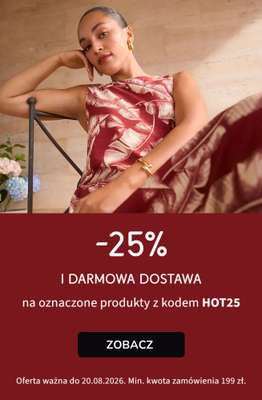 bonprix - gazetka promocyjna -25% na wybrane produkty + darmowa dostawa! od wtorku 18.08 do czwartku 20.08