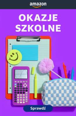Amazon - gazetka promocyjna Okazje szkolne od wtorku 18.08 do czwartku 03.09