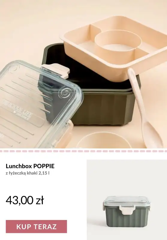 Homla - gazetka promocyjna Lunchbox - idealny do szkoły od wtorku 18.08  - strona 2