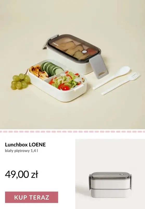 Homla - gazetka promocyjna Lunchbox - idealny do szkoły od wtorku 18.08  - strona 9