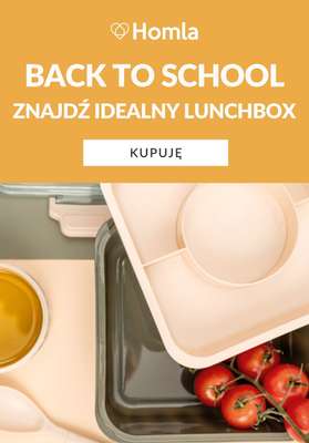Homla - gazetka promocyjna Lunchbox - idealny do szkoły od wtorku 18.08 