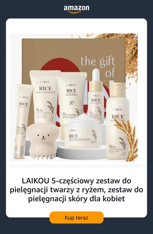 Amazon - gazetka promocyjna Zestawy kosmetyków od wtorku 18.08  - strona 5