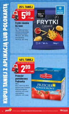 POLOmarket - gazetka promocyjna Kupuj taniej z aplikacją lub polokartą od środy 19.08 do wtorku 25.08 - strona 14