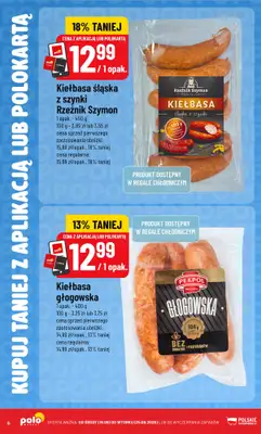 POLOmarket - gazetka promocyjna Kupuj taniej z aplikacją lub polokartą od środy 19.08 do wtorku 25.08 - strona 6