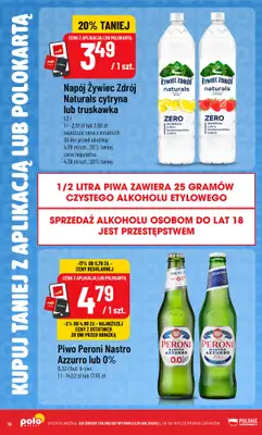POLOmarket - gazetka promocyjna Kupuj taniej z aplikacją lub polokartą od środy 19.08 do wtorku 25.08 - strona 16