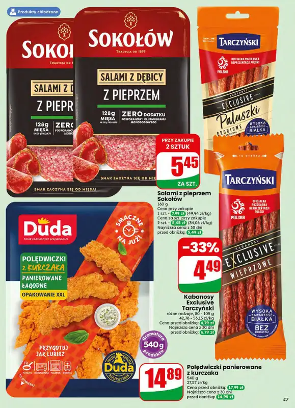 Dino - gazetka promocyjna Gazetka 34 / 2026 od środy 19.08 do wtorku 25.08 - strona 47