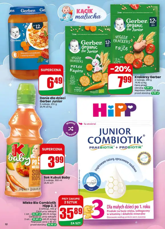 Dino - gazetka promocyjna Gazetka 34 / 2026 od środy 19.08 do wtorku 25.08 - strona 10