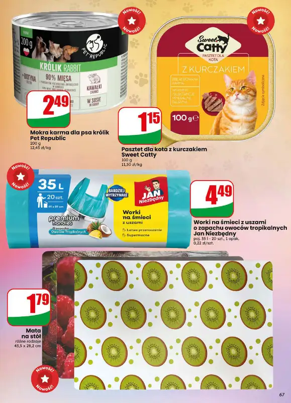 Dino - gazetka promocyjna Gazetka 34 / 2026 od środy 19.08 do wtorku 25.08 - strona 67