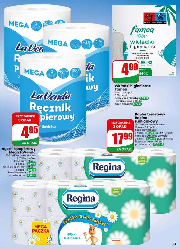 Dino - gazetka promocyjna Gazetka 34 / 2026 od środy 19.08 do wtorku 25.08 - strona 73