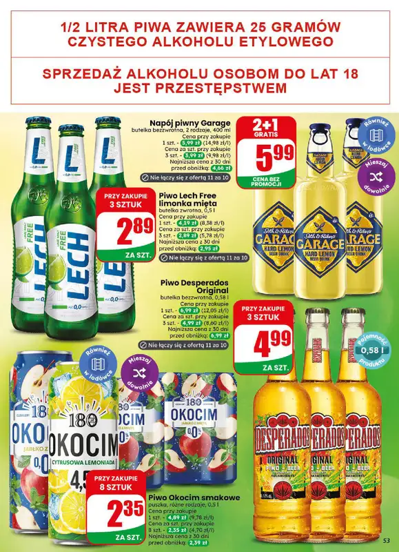 Dino - gazetka promocyjna Gazetka 34 / 2026 od środy 19.08 do wtorku 25.08 - strona 53
