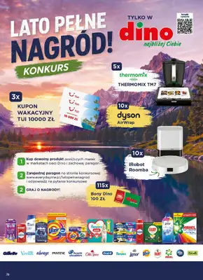Dino - gazetka promocyjna Gazetka 34 / 2026 od środy 19.08 do wtorku 25.08 - strona 76