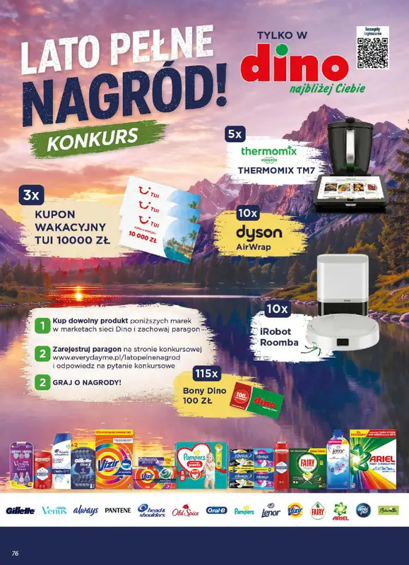Dino - gazetka promocyjna Gazetka 34 / 2026 od środy 19.08 do wtorku 25.08 - strona 76