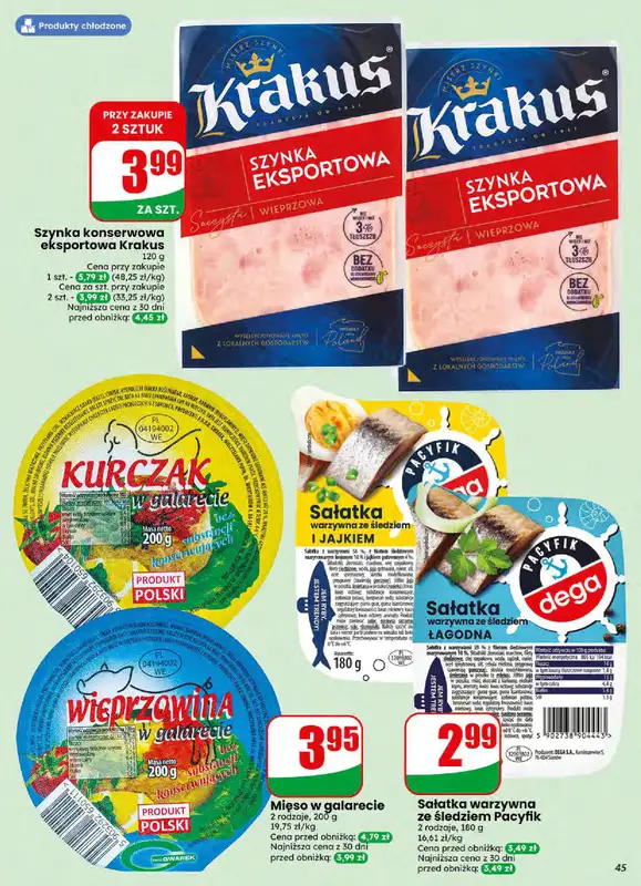 Dino - gazetka promocyjna Gazetka 34 / 2026 od środy 19.08 do wtorku 25.08 - strona 45