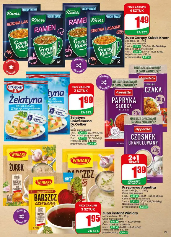 Dino - gazetka promocyjna Gazetka 34 / 2026 od środy 19.08 do wtorku 25.08 - strona 25