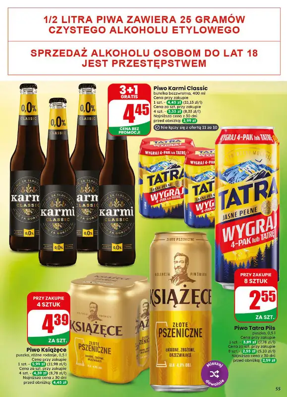 Dino - gazetka promocyjna Gazetka 34 / 2026 od środy 19.08 do wtorku 25.08 - strona 55