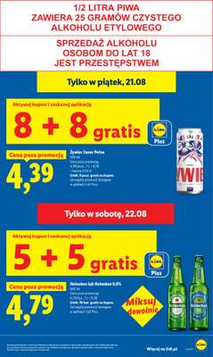 Lidl - gazetka promocyjna Oferta od czwartku od czwartku 20.08 do soboty 22.08 - strona 27