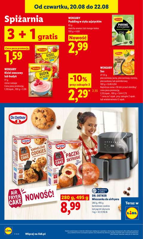 Lidl - gazetka promocyjna Oferta od czwartku od czwartku 20.08 do soboty 22.08 - strona 88