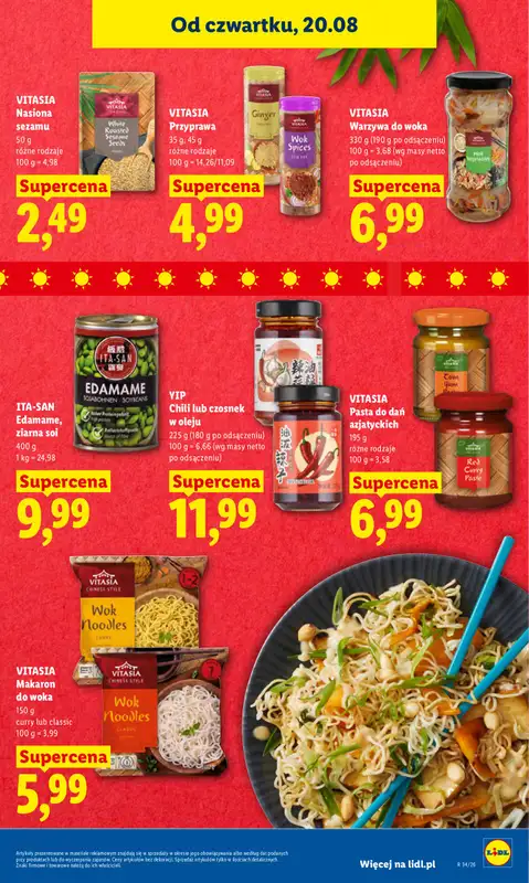 Lidl - gazetka promocyjna Oferta od czwartku od czwartku 20.08 do soboty 22.08 - strona 53