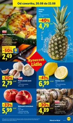 Lidl - gazetka promocyjna Oferta od czwartku od czwartku 20.08 do soboty 22.08 - strona 45