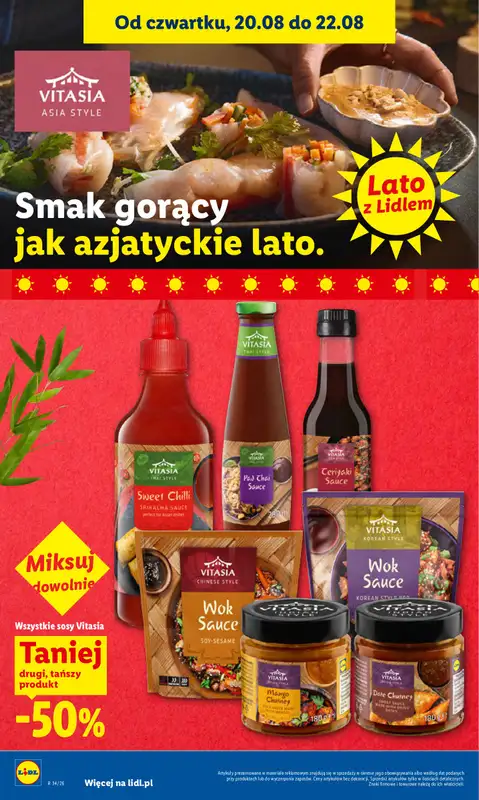 Lidl - gazetka promocyjna Oferta od czwartku od czwartku 20.08 do soboty 22.08 - strona 54