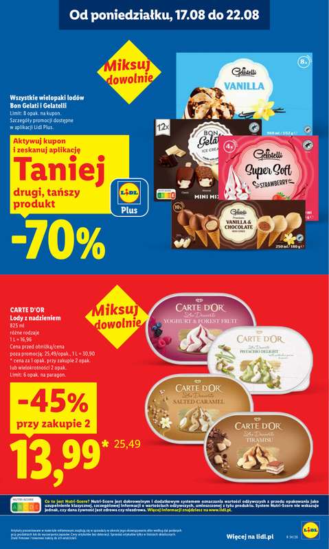 Lidl - gazetka promocyjna Oferta od czwartku od czwartku 20.08 do soboty 22.08 - strona 21