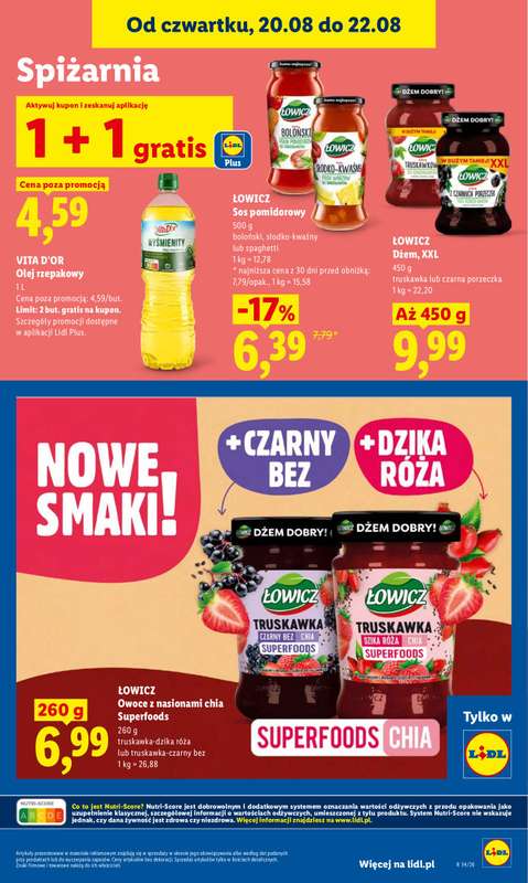Lidl - gazetka promocyjna Oferta od czwartku od czwartku 20.08 do soboty 22.08 - strona 89