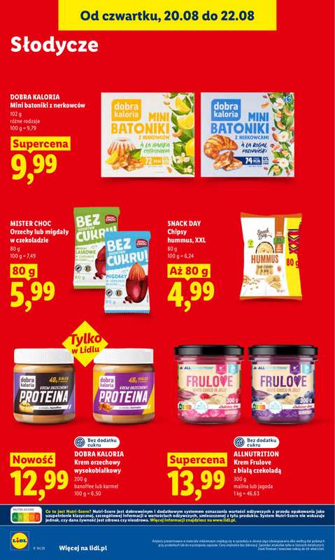 Lidl - gazetka promocyjna Oferta od czwartku od czwartku 20.08 do soboty 22.08 - strona 84